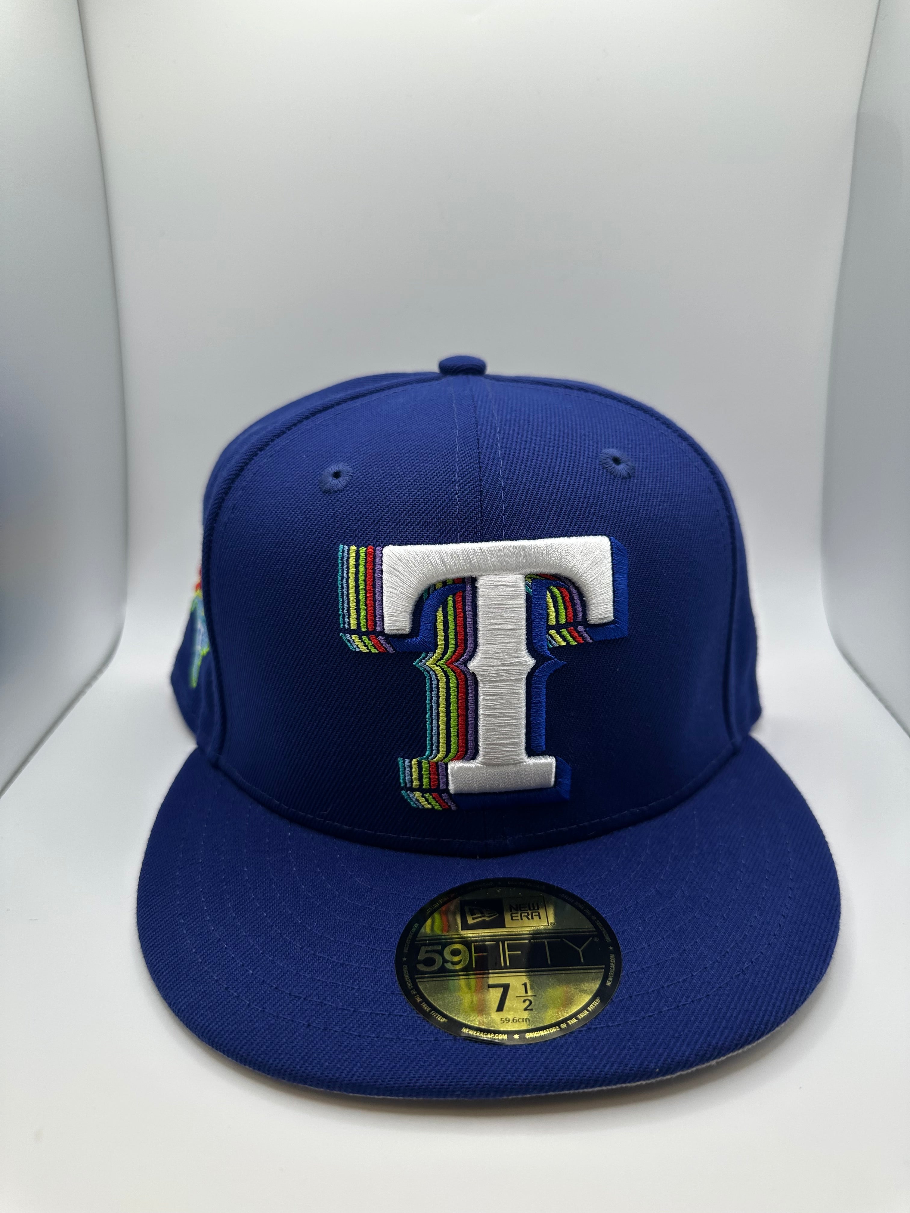 Texas Rangers New Era 59Fifty Fitted Hat - Size 7 1/2