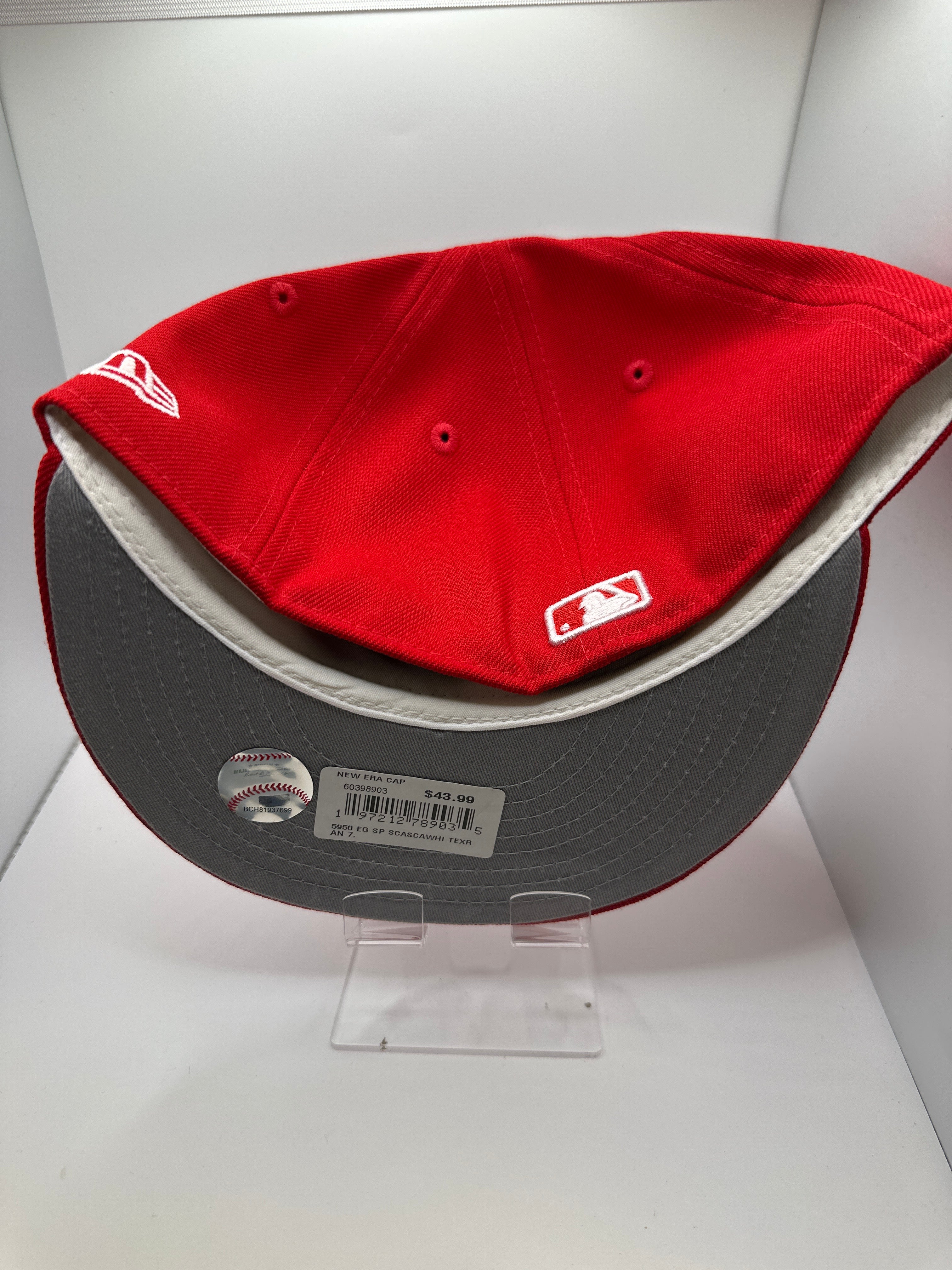 Texas Rangers New Era 59Fifty Fitted Hat - Size 7