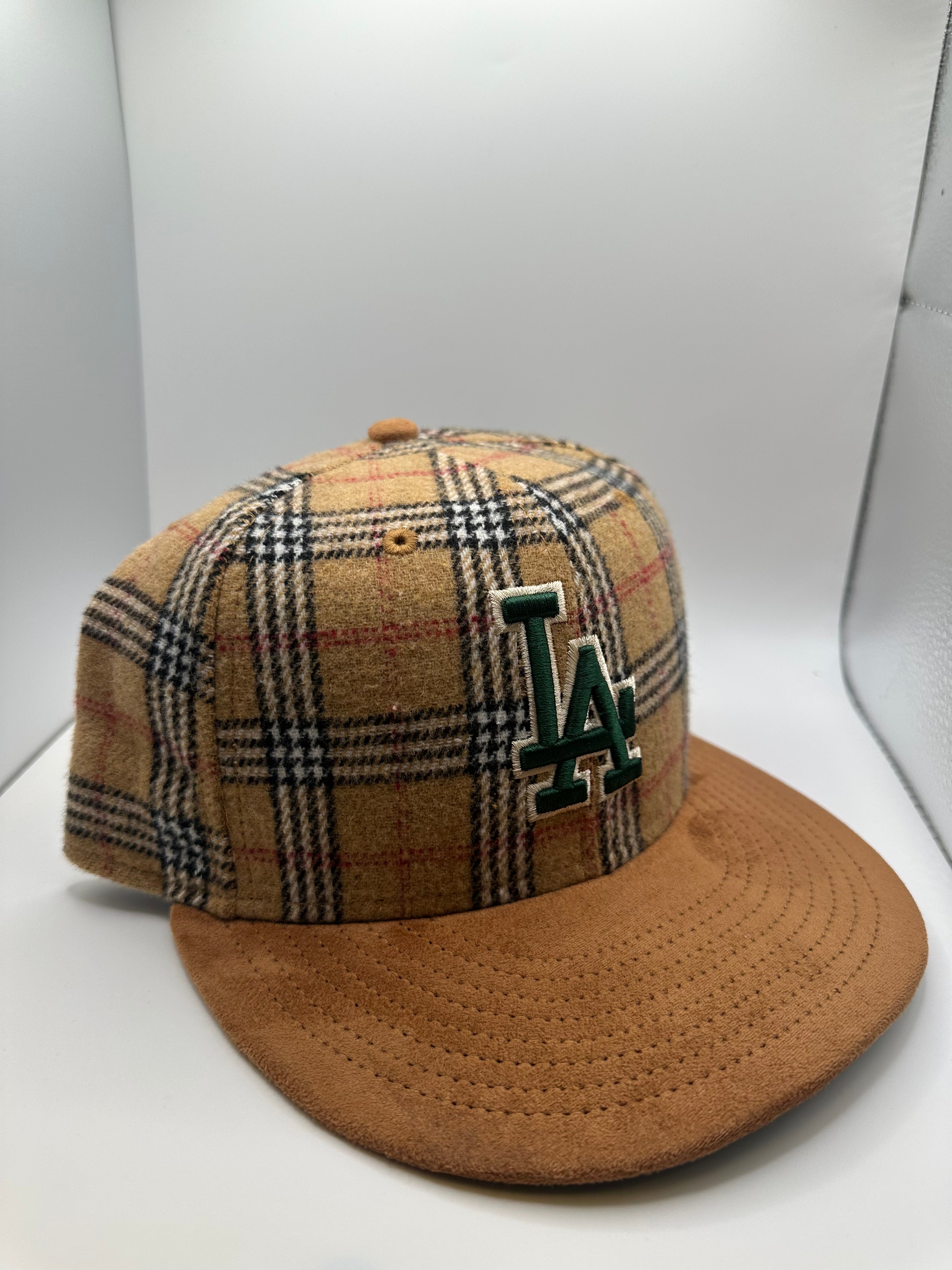 Los Angeles Dodgers "Burberry" Plaid New Era 59Fifty Fitted Hat
