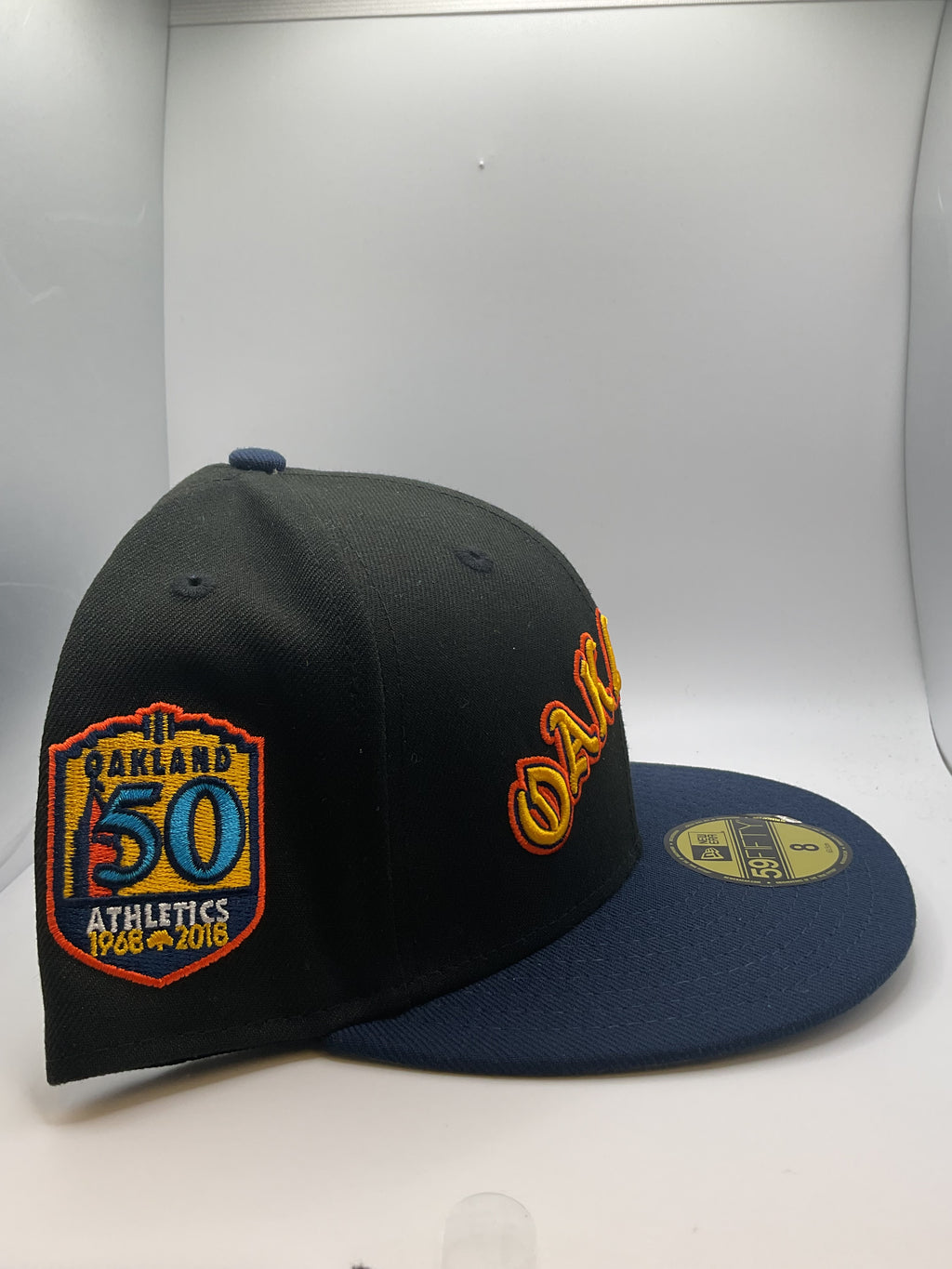 Oakland Athletics New Era 59Fifty Fitted Hat - Size 8