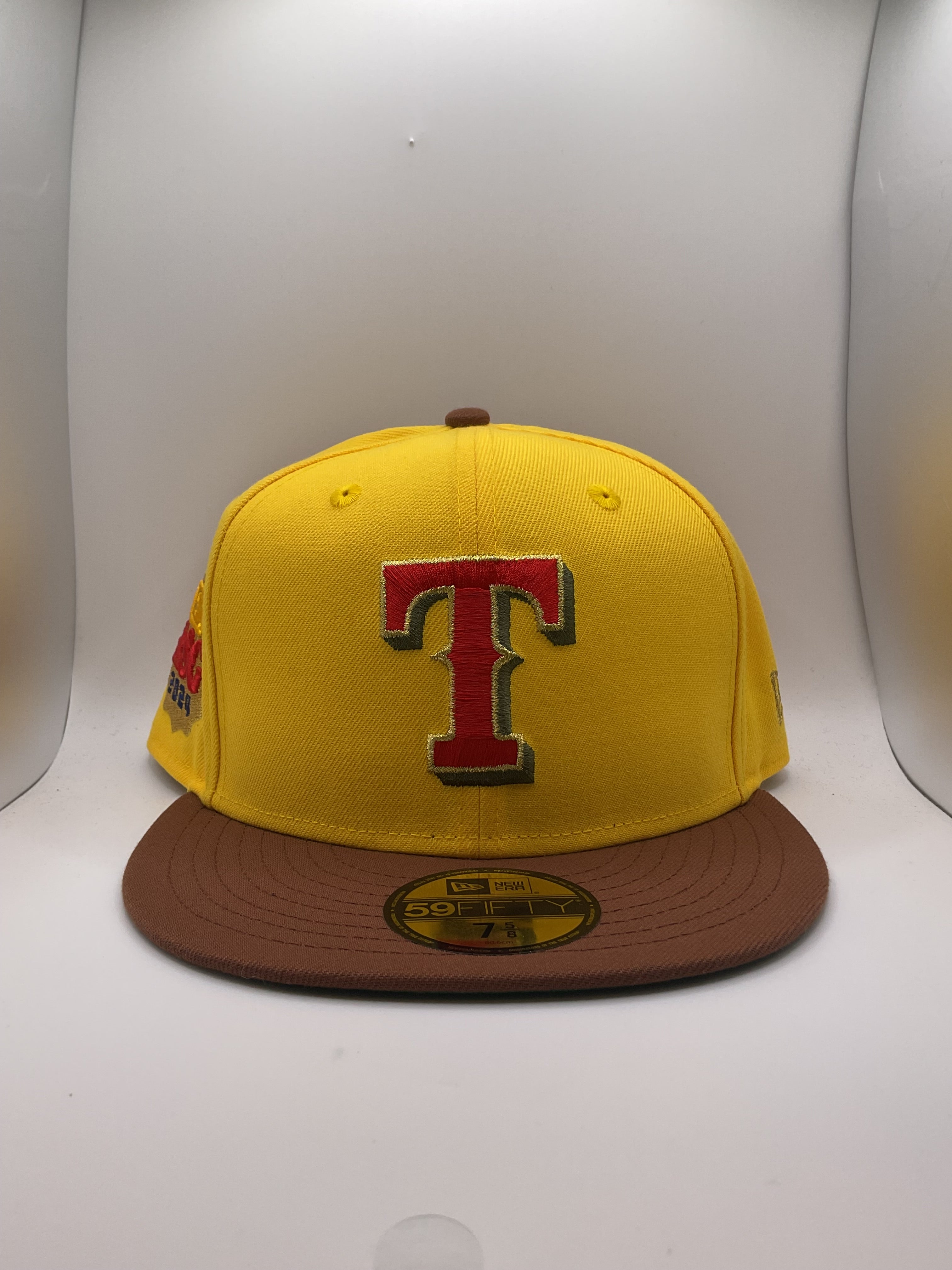 Texas Rangers New Era 59Fifty Fitted Hat - Size 7 5/8