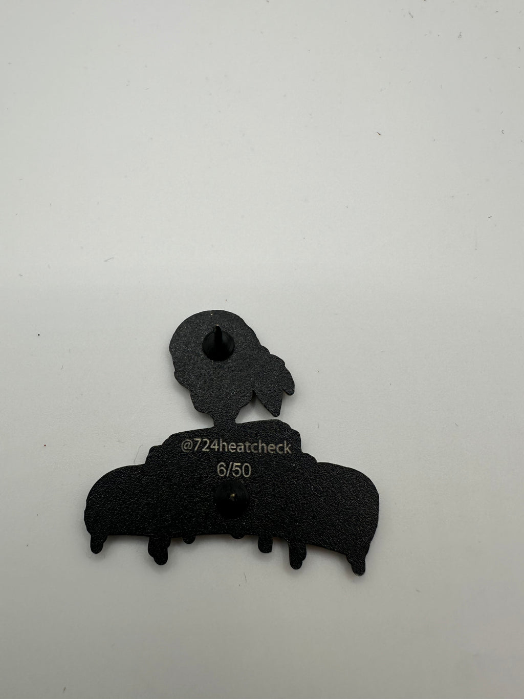 @724heatcheck "Pirate Chest" Red/Pink/White Hat Pin