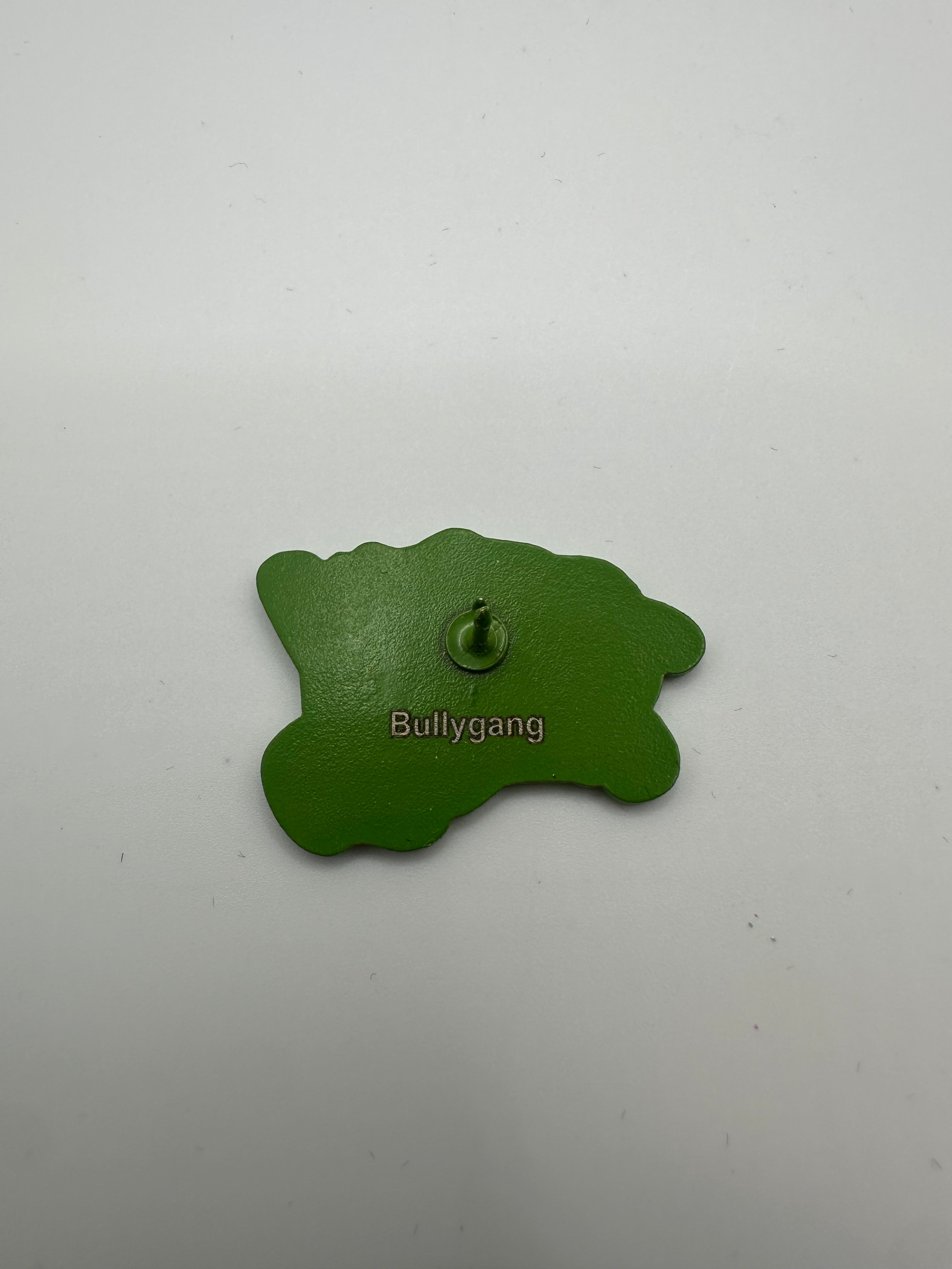 Bully Gang Green/Pink Hat Pin