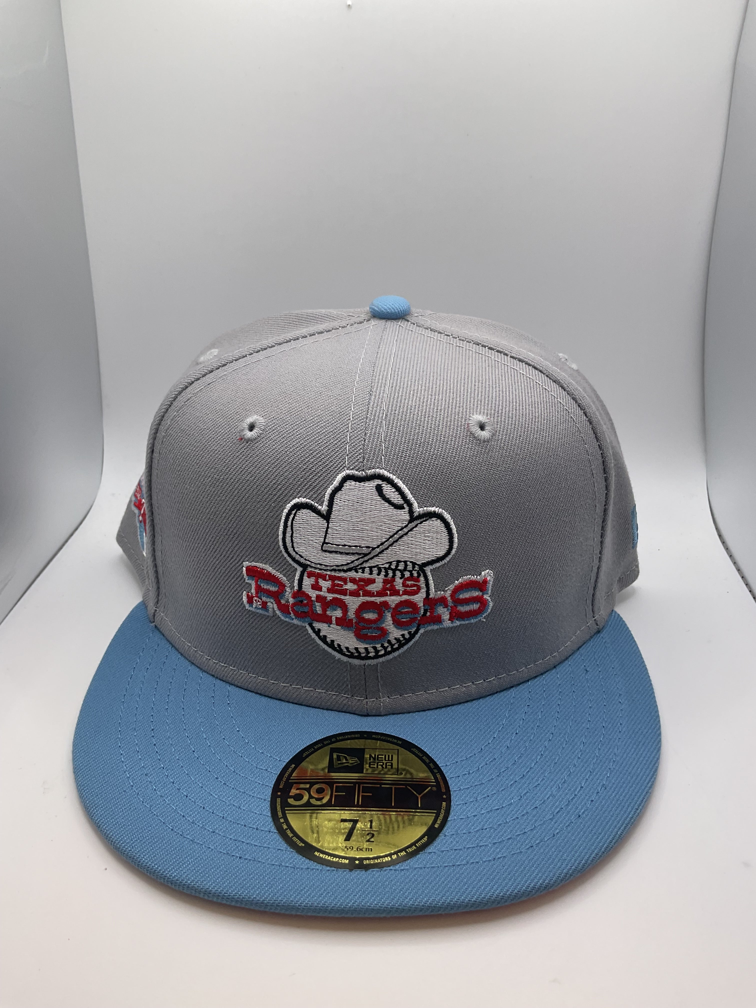 Texas Rangers New Era 59Fifty Fitted Hat - Size 7 1/2