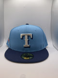 Texas Rangers New Era 59Fifty Fitted Hat - Size 8