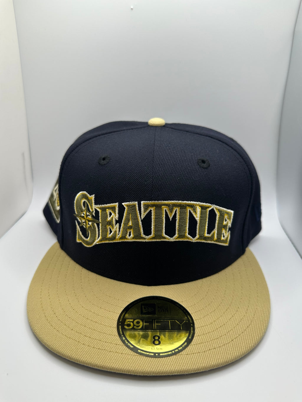 Seattle Mariners New Era 59Fifty Fitted Hat - Size 8