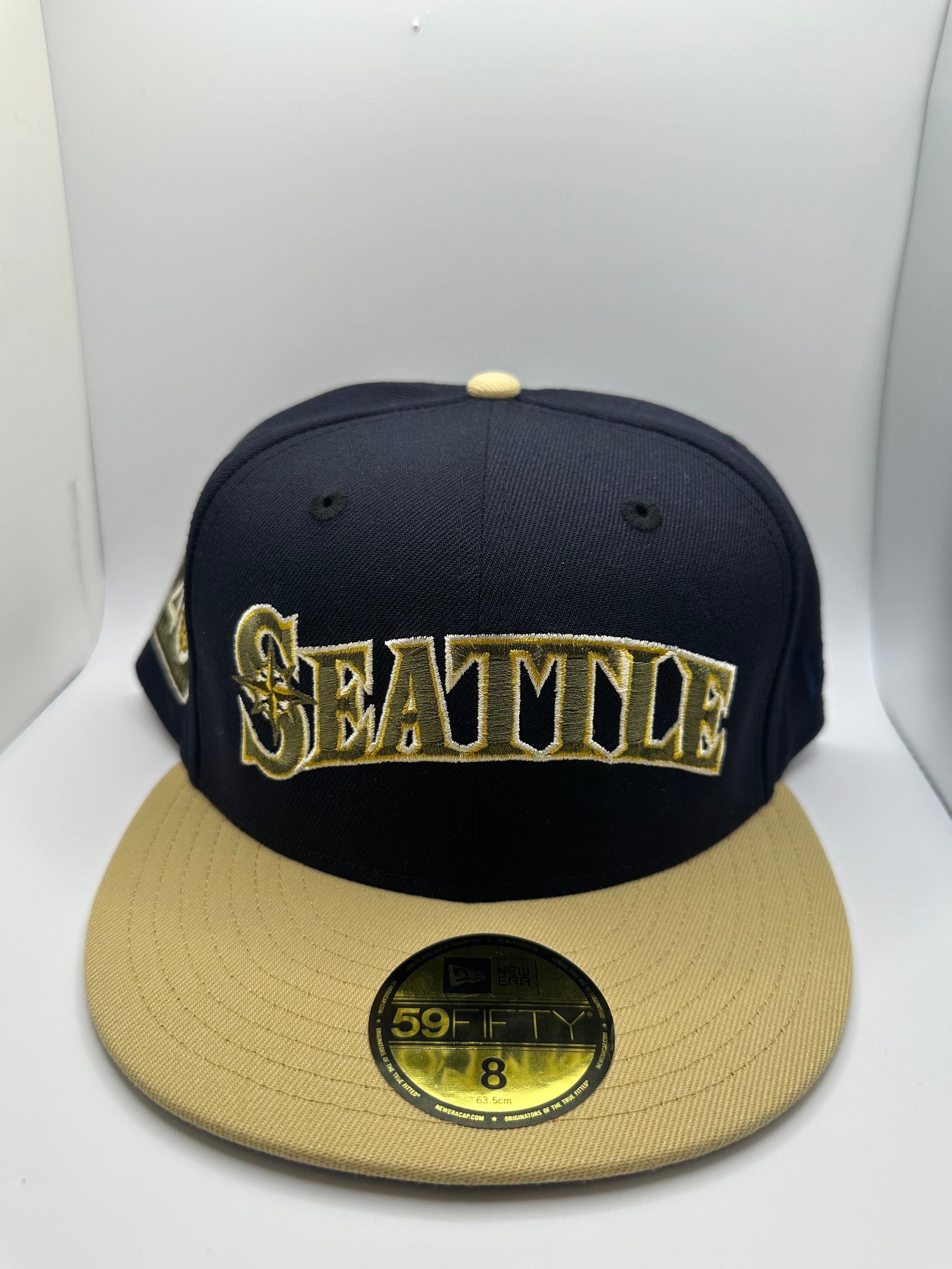 Seattle Mariners New Era 59Fifty Fitted Hat - Size 8