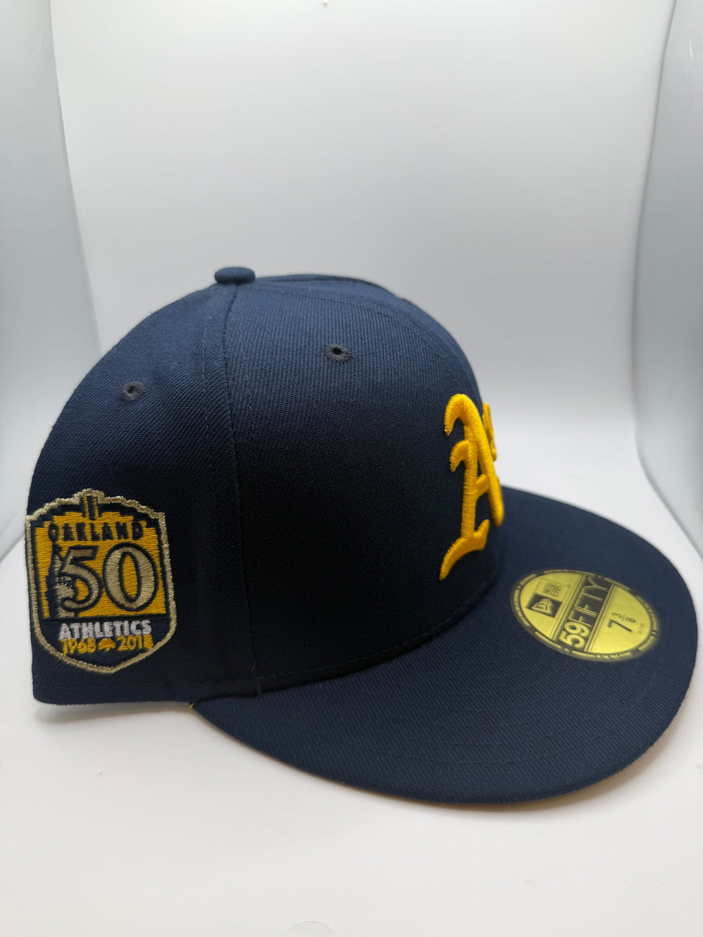 Oakland Athletics New Era 59Fifty Fitted Hat - Size 7 3/8