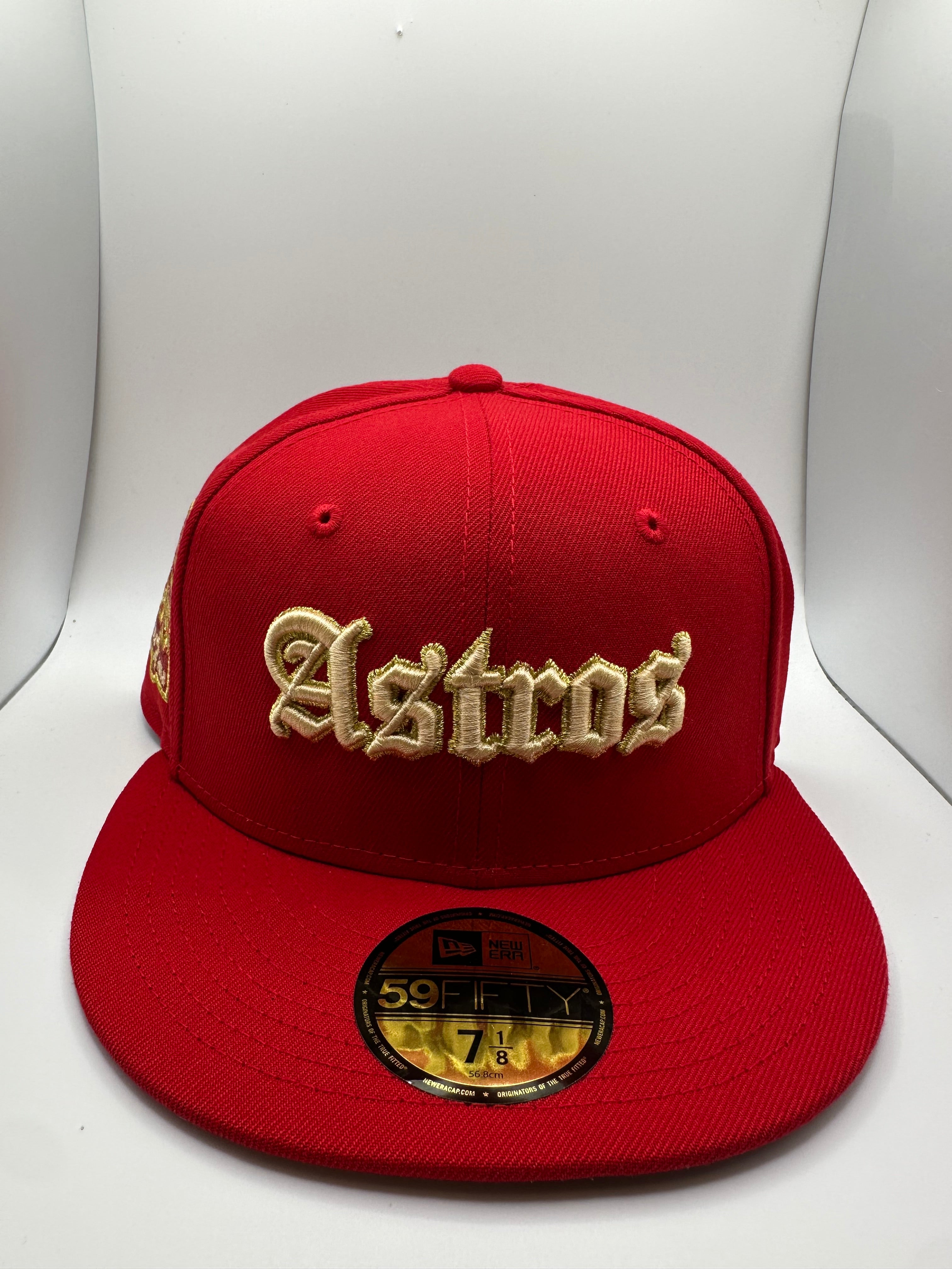 Houston Astros New Era 59Fifty Fitted Hat - Size 7 1/8