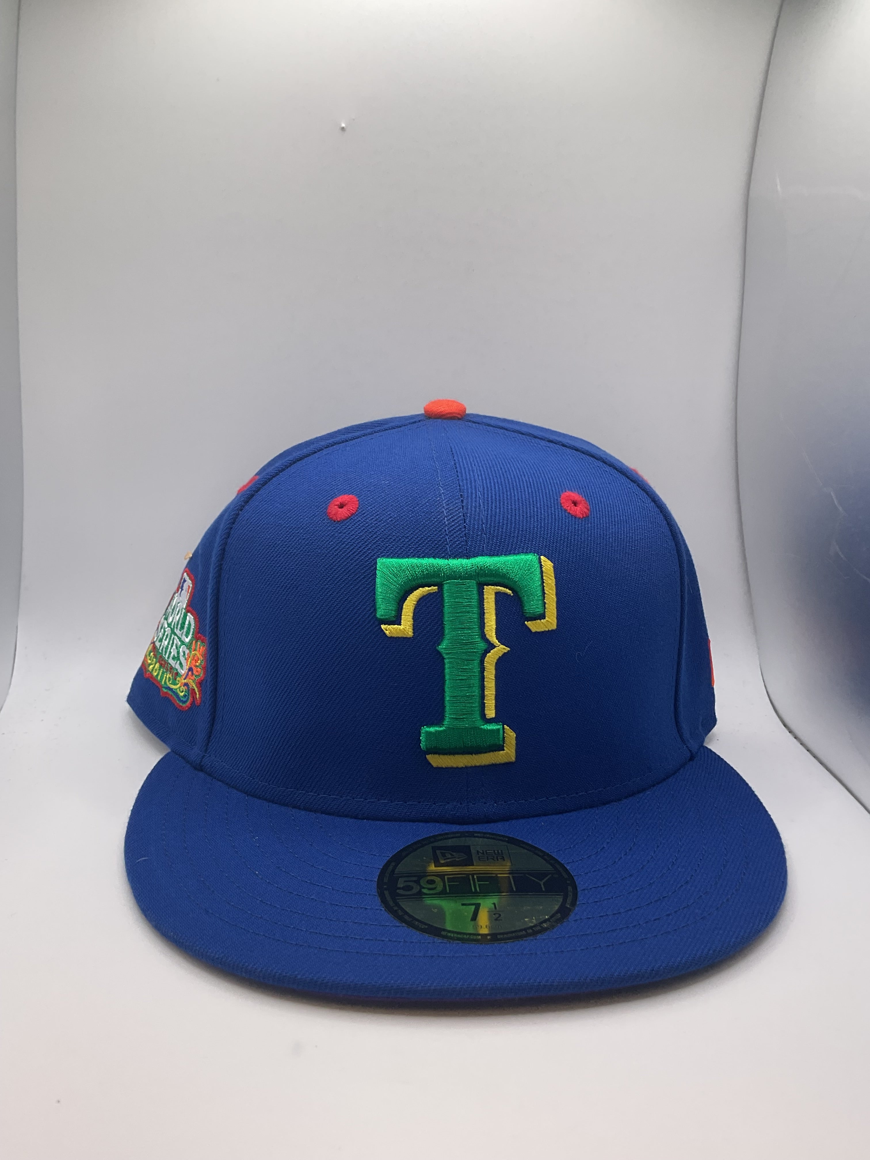 Texas Rangers New Era 59Fifty Fitted Hat - Size 7 1/2