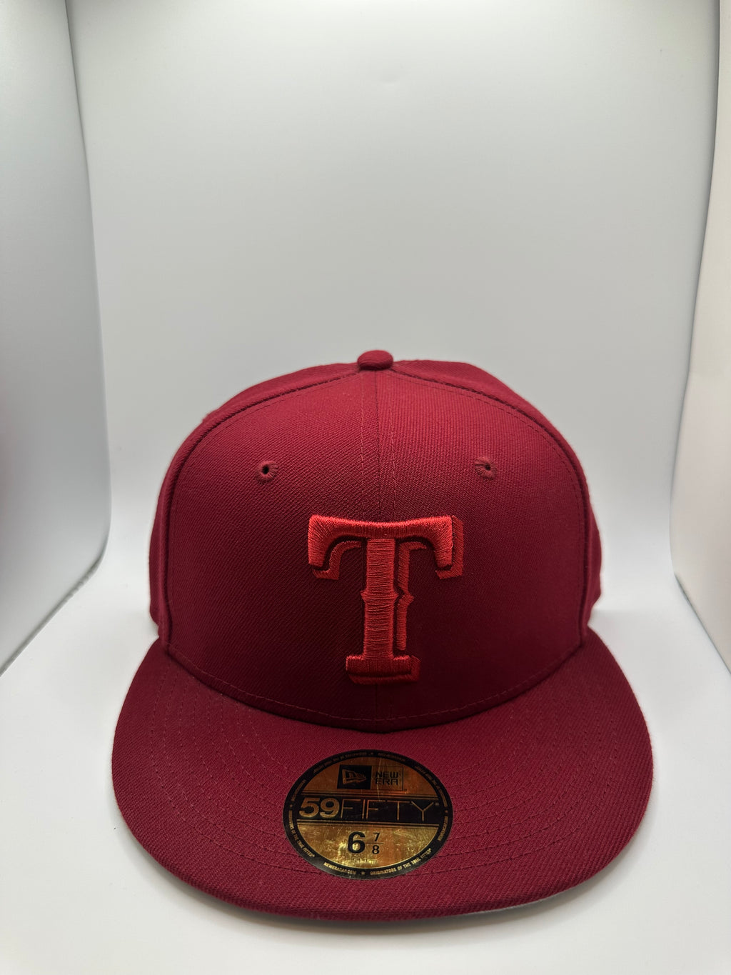Texas Rangers New Era 59Fifty Fitted Hat - Size 6 7/8
