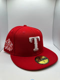 Texas Rangers New Era 59Fifty Fitted Hat - Size 7