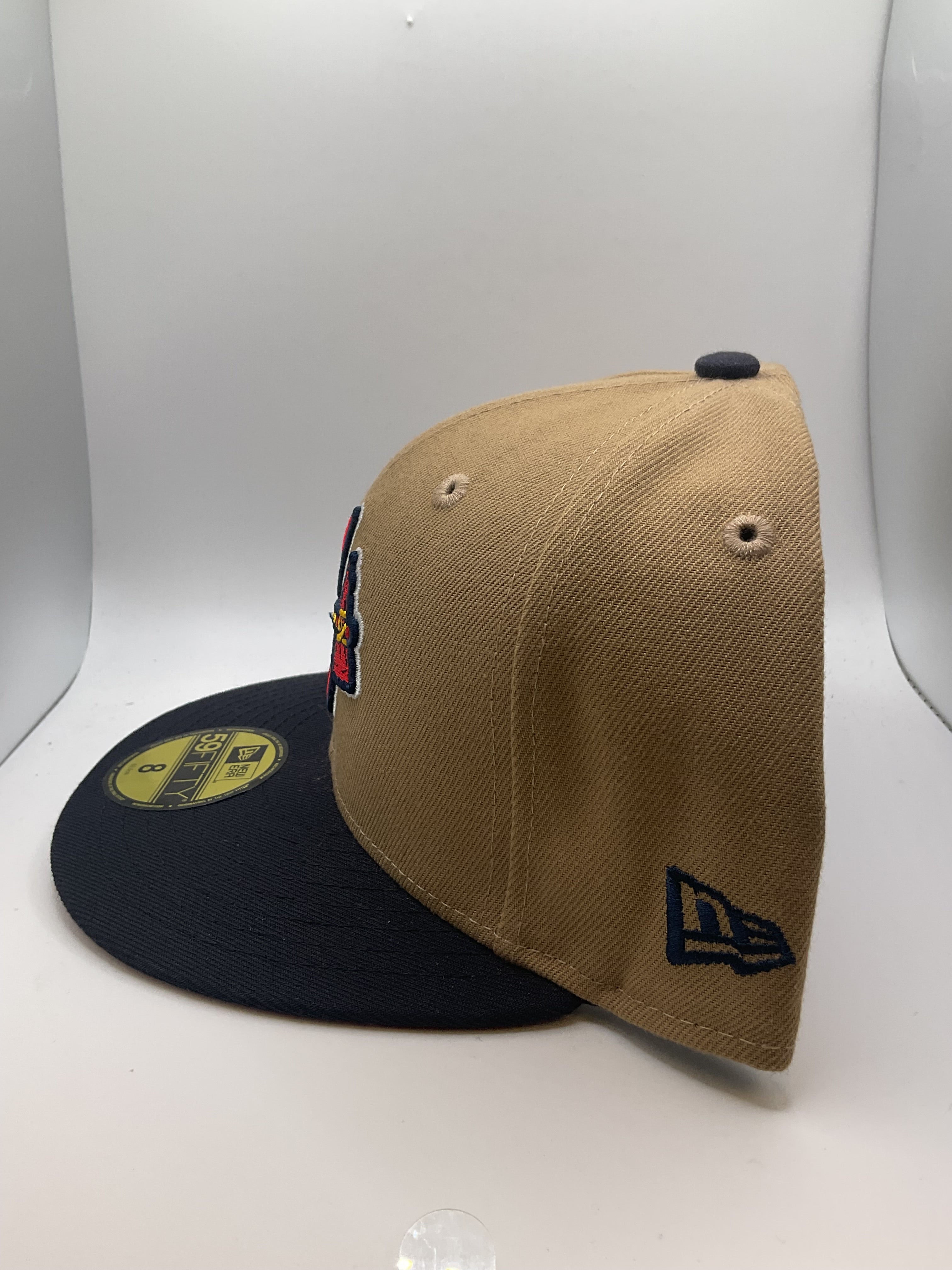 Atlanta Braves New Era 59Fifty Fitted Hat - Size 8