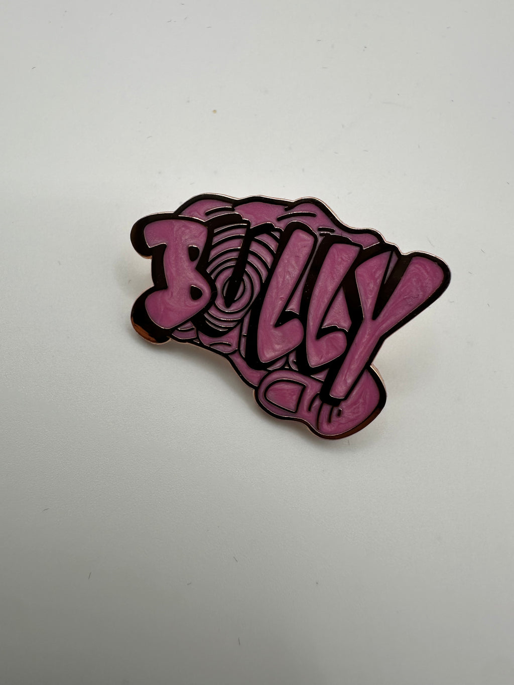 Bully Gang Pink Hat Pin