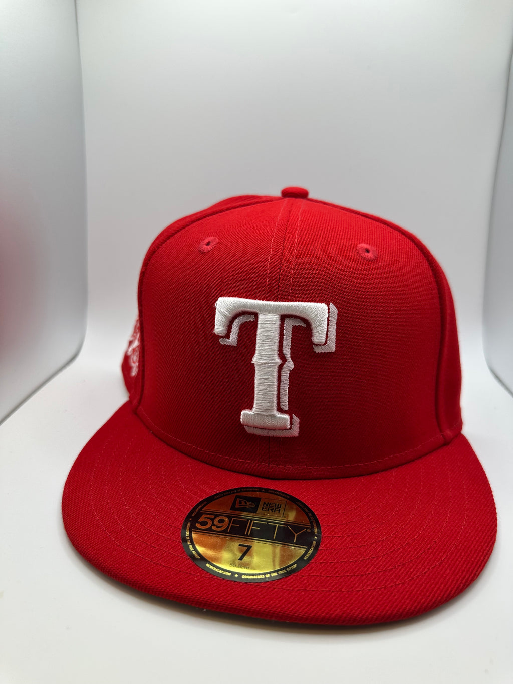 Texas Rangers New Era 59Fifty Fitted Hat - Size 7