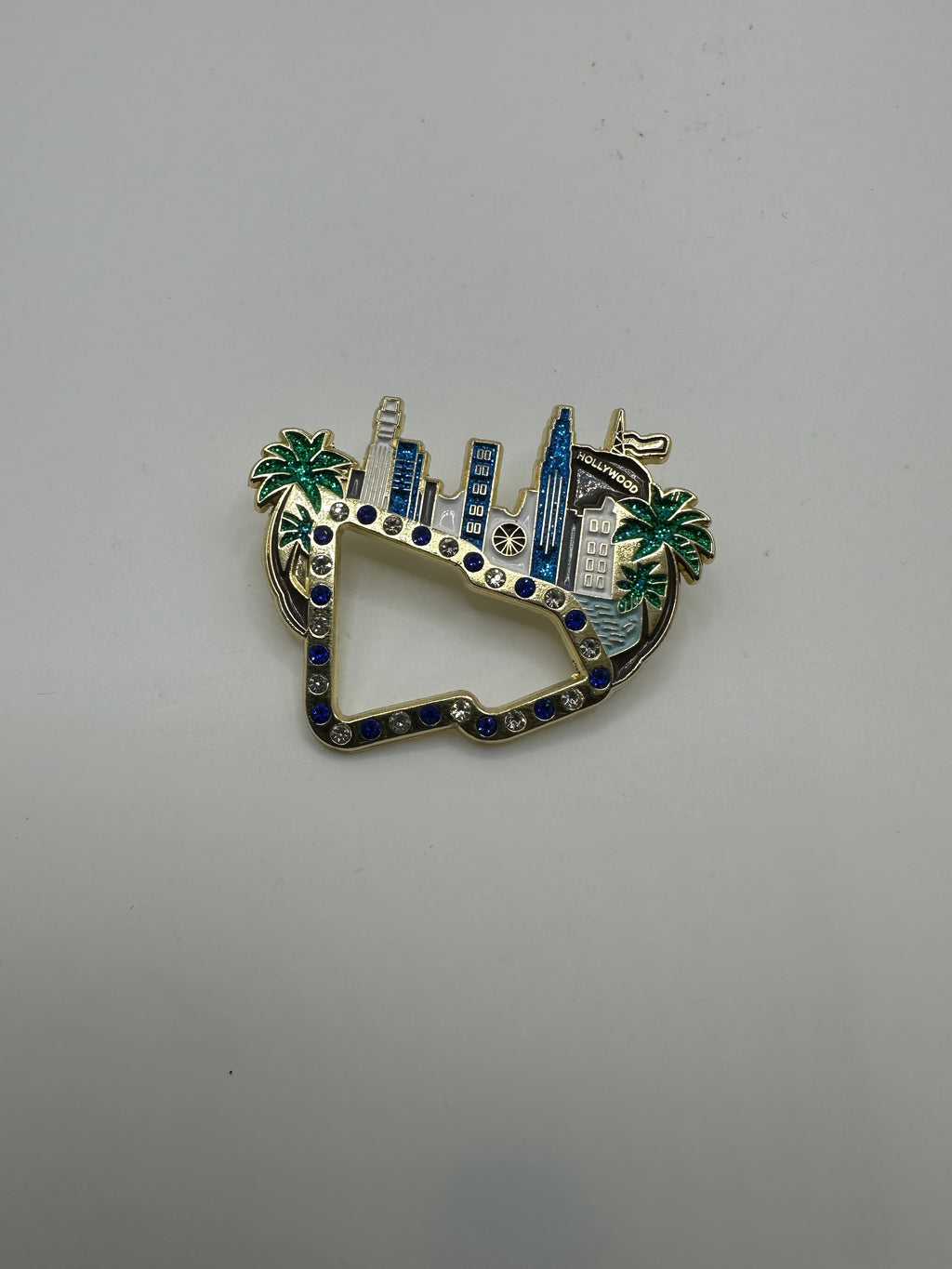 Hollywood NE Flag Hat Pin