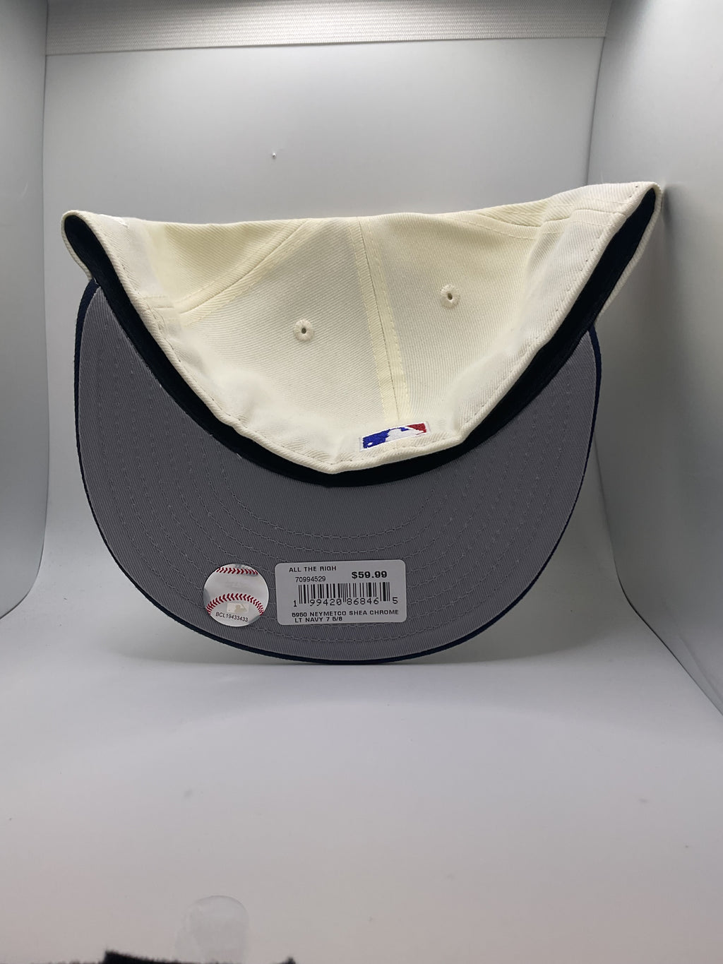 New York Mets New Era 59Fifty Fitted Hat - Size 7 5/8