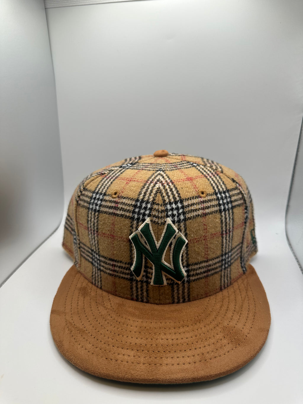 New York Yankees "Burberry" Plaid New Era 59Fifty Fitted Hat