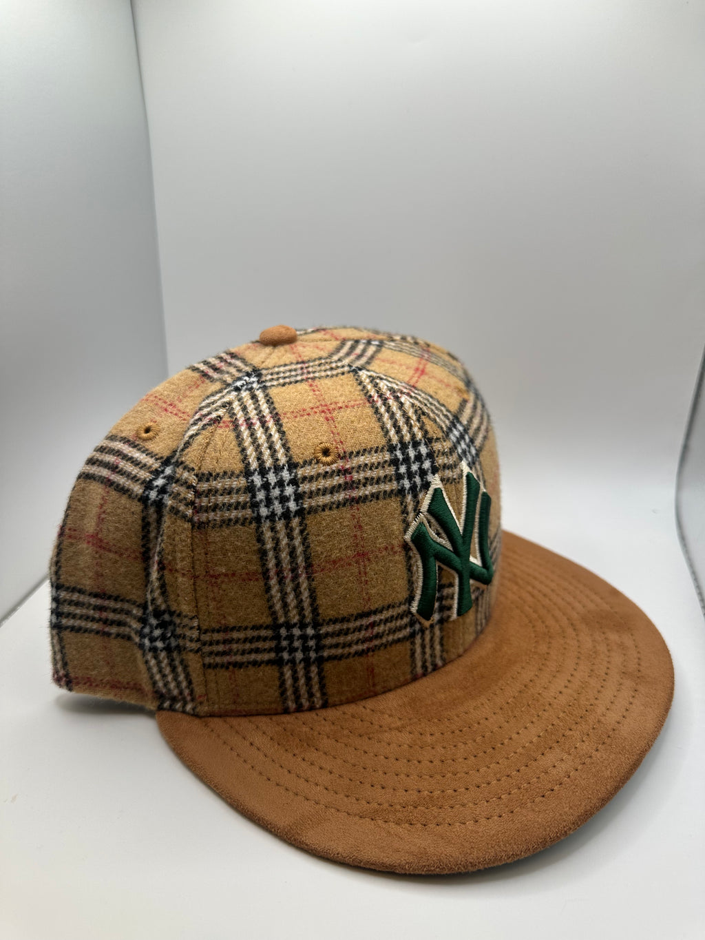 New York Yankees "Burberry" Plaid New Era 59Fifty Fitted Hat