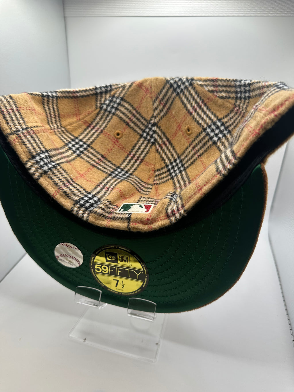 New York Yankees "Burberry" Plaid New Era 59Fifty Fitted Hat