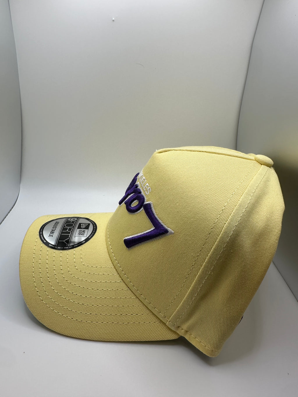 Los Angeles Lakers New Era 9Forty A-Frame Snapback Hat