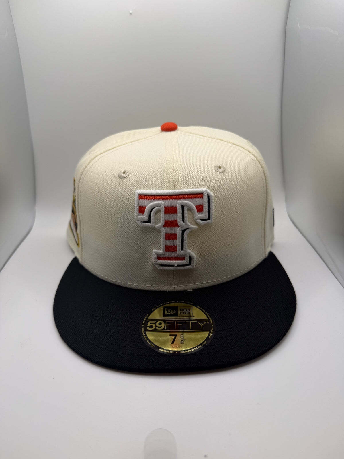Texas Rangers "Whataburger" Prociety New Era 59Fifty Fitted Hat - Size 7 5/8