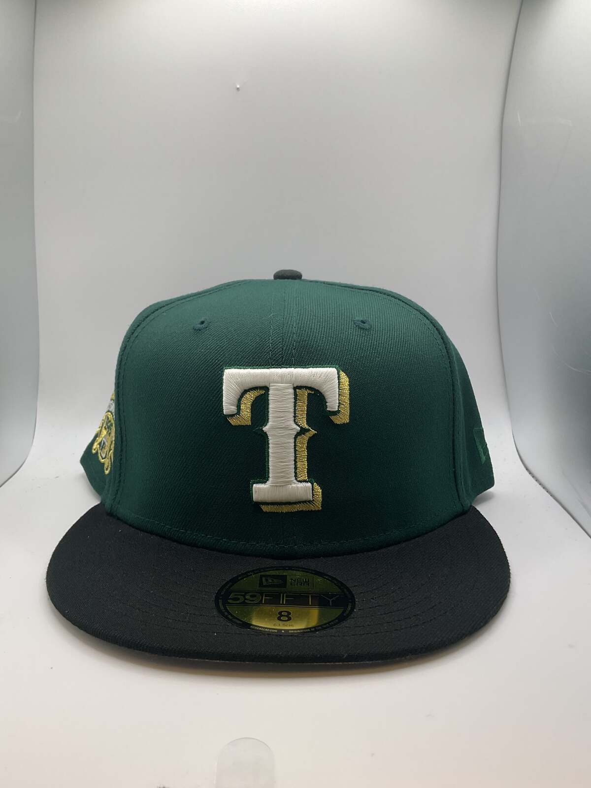 Texas Rangers New Era 59Fifty Fitted Hat - Size 8