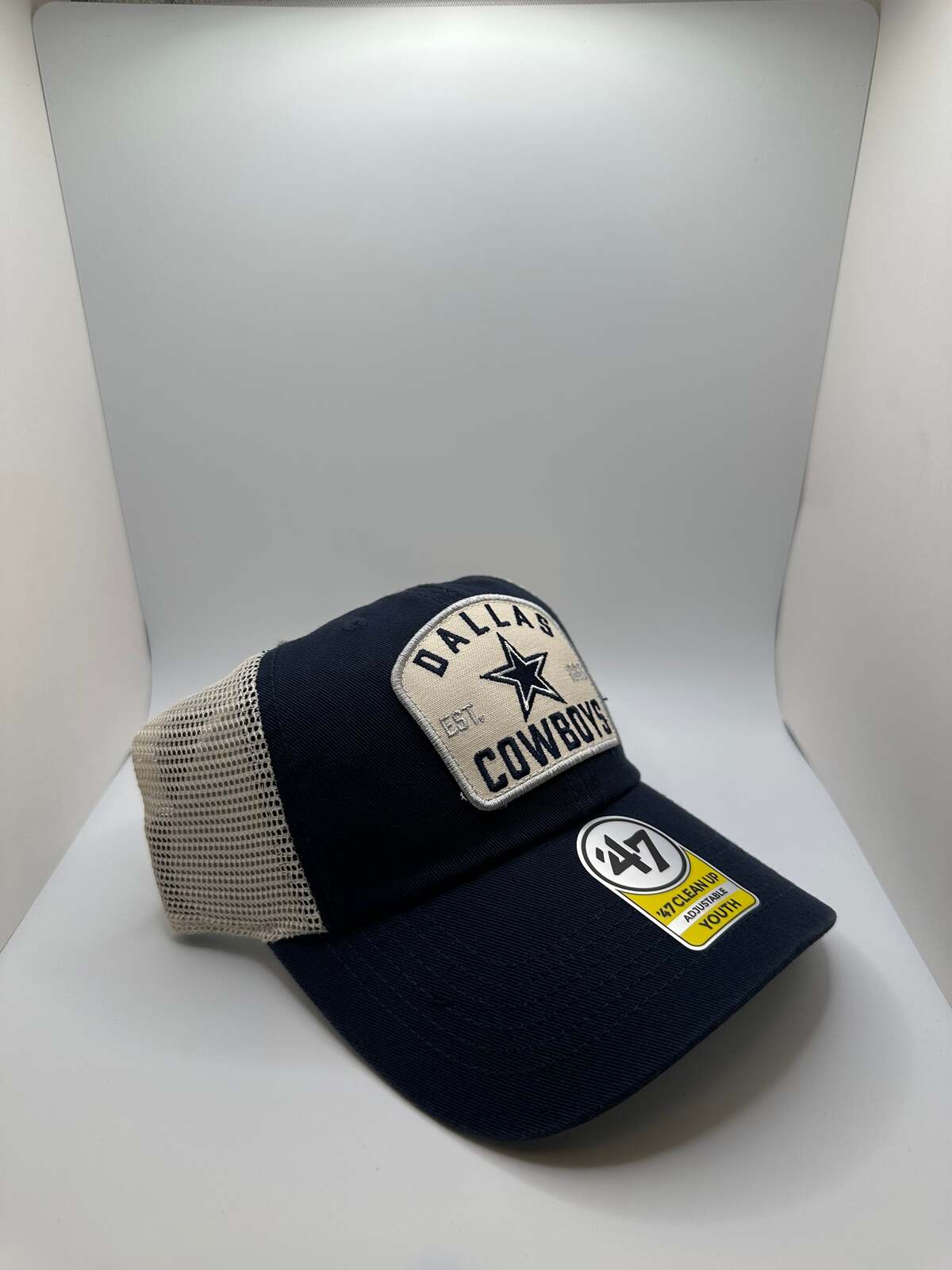 Youth Dallas Cowboys '47 Clean Up Adjustable Hat