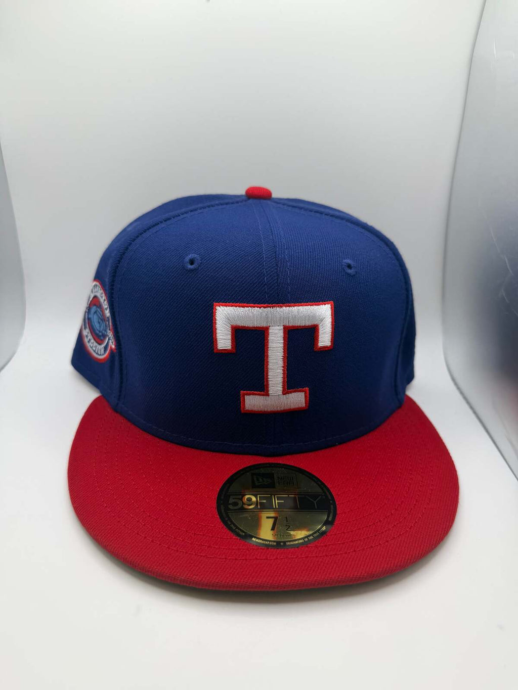 Texas Rangers New Era 59Fifty Fitted Hat - Size 7 1/2