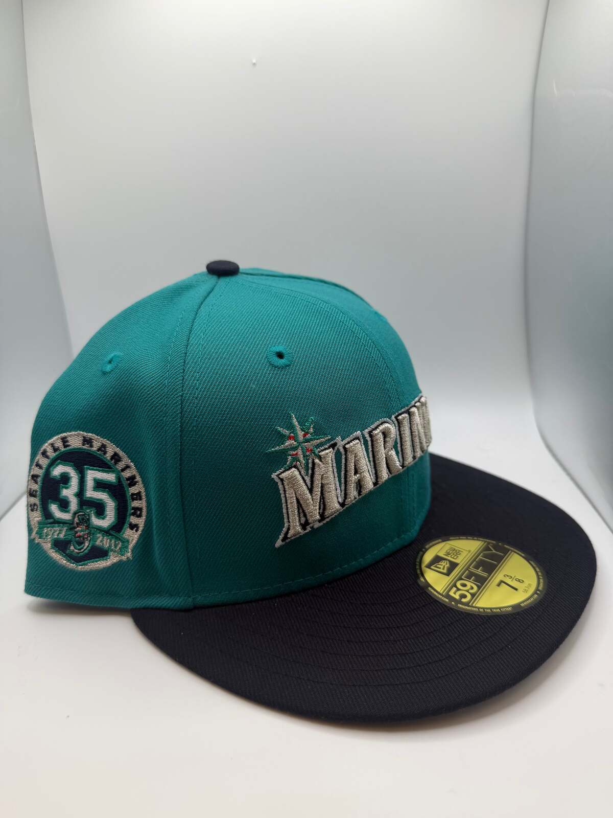 Seattle Mariners New Era 59Fifty Fitted Hat - Size 7 3/8
