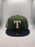 Texas Rangers New Era 59Fifty Fitted Hat - Size 8
