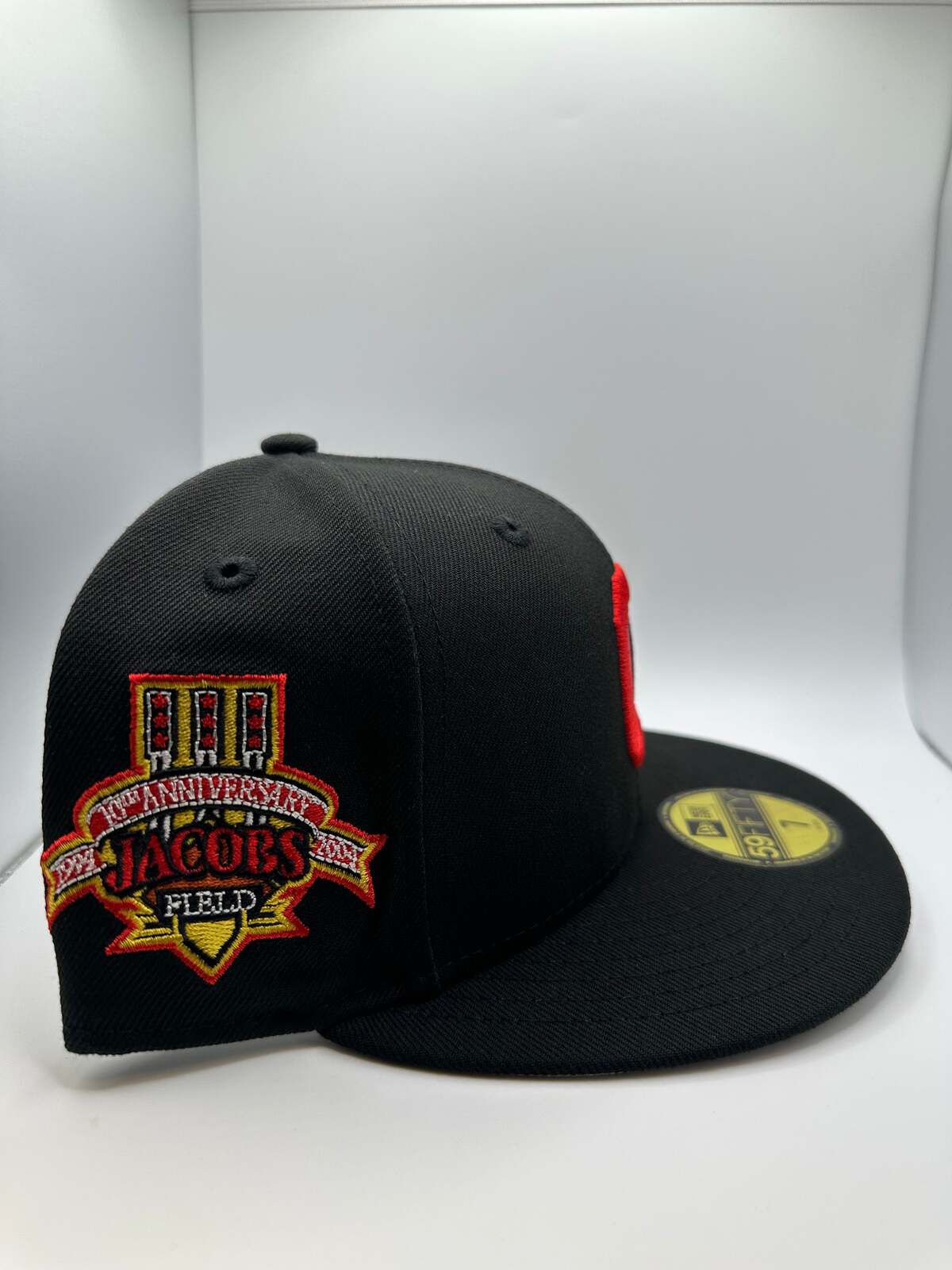 Cleveland Indians New Era 59Fifty Fitted Hat - Size 7