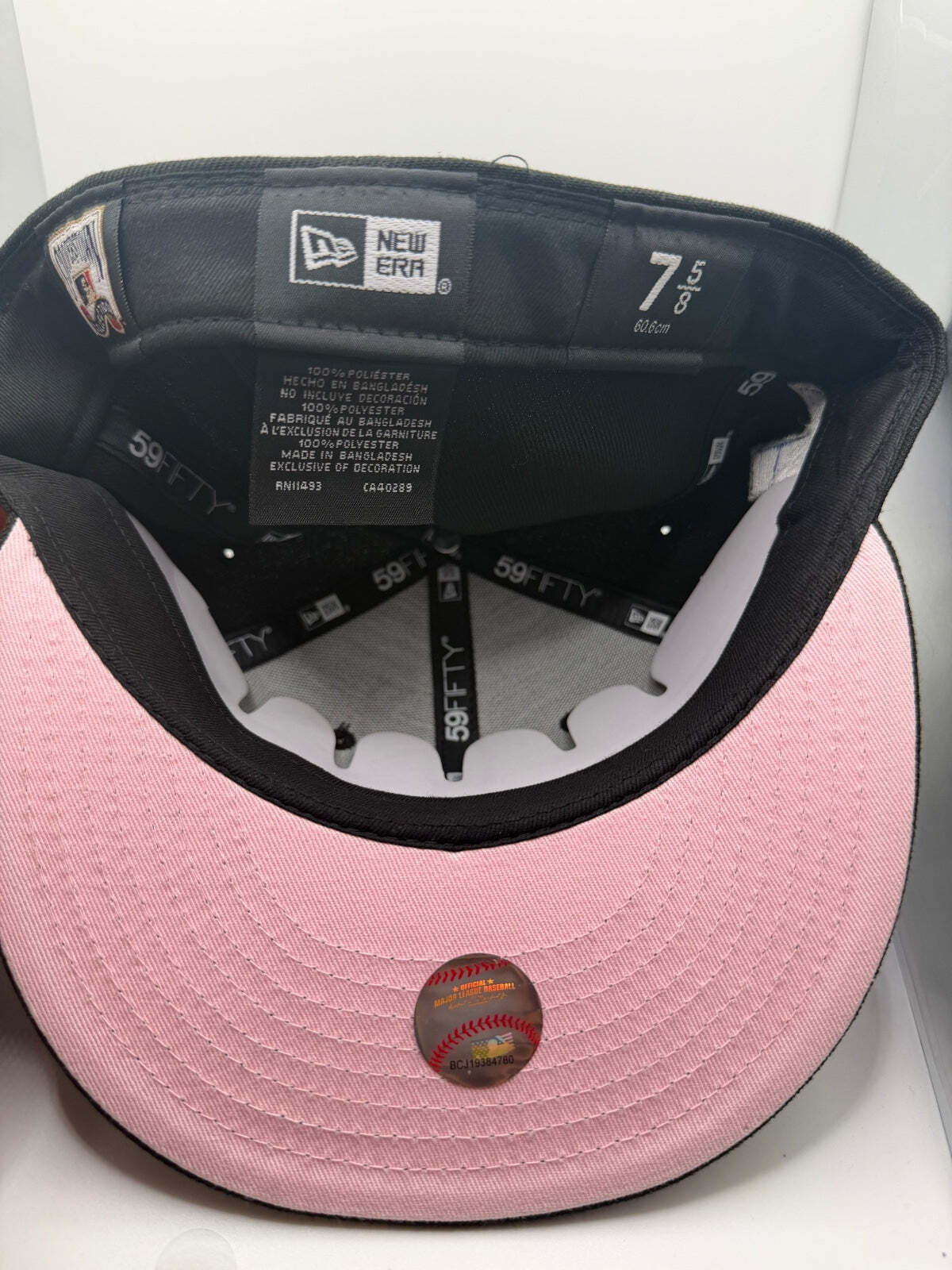 Texas Rangers "Cookies and Cream" Hat Club New Era 59Fifty Hat - Size 7 5/8