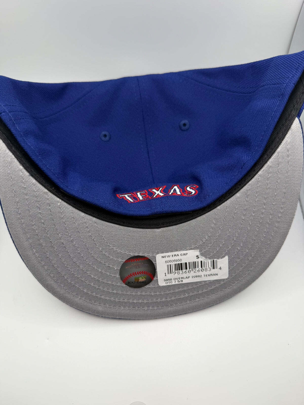 Texas Rangers "TETAS" New Era 59Fifty Fitted Hat - Size 7 5/8