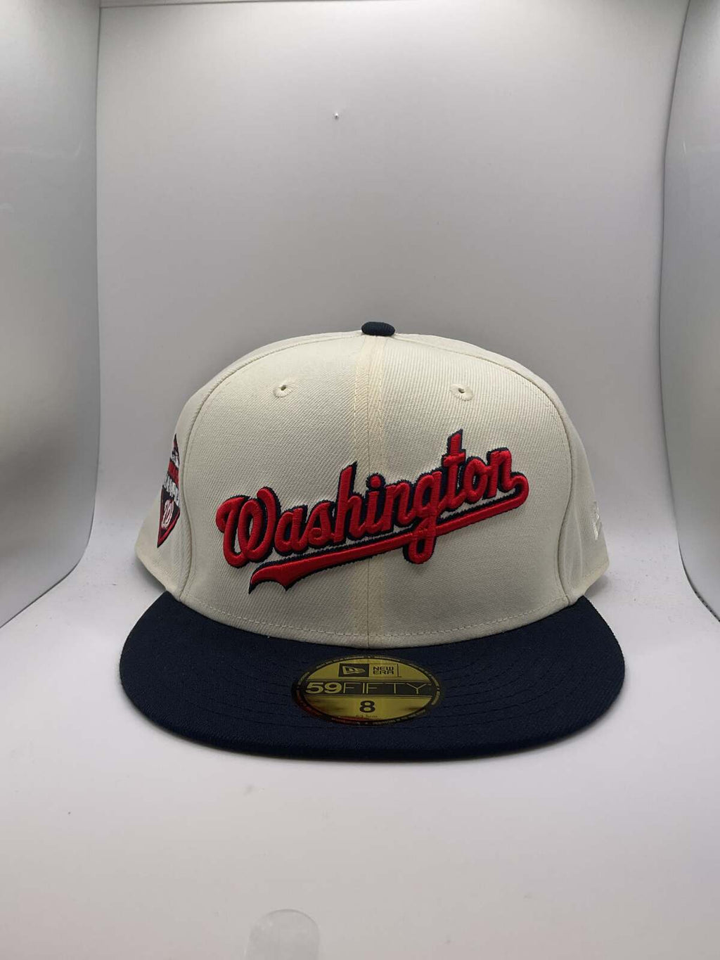Washington Nationals New Era 59Fifty Fitted Hat - Size 8