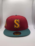 Seattle Mariners New Era 59Fifty Fitted Hat - Size 7 3/4
