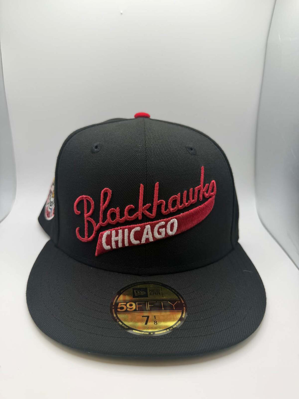 Chicago Blackhawks New Era 59Fifty Fitted Hat - Size 7 1/8