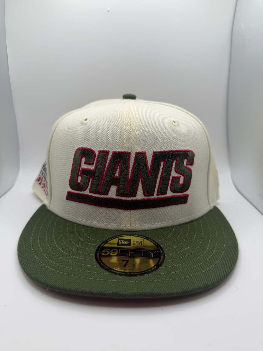 New York Giants NFL New Era 59Fifty Fitted Hat - Size 7 1/2