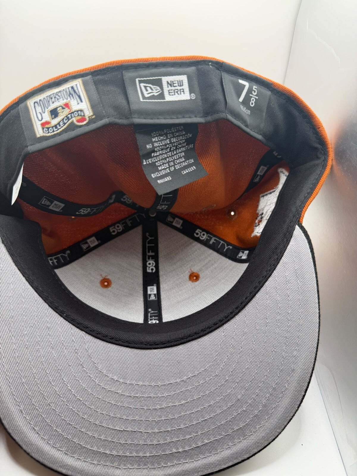 Texas Rangers "Longhorn" Burnt Orange New Era 59Fifty Fitted Hat - Size 7 5/8
