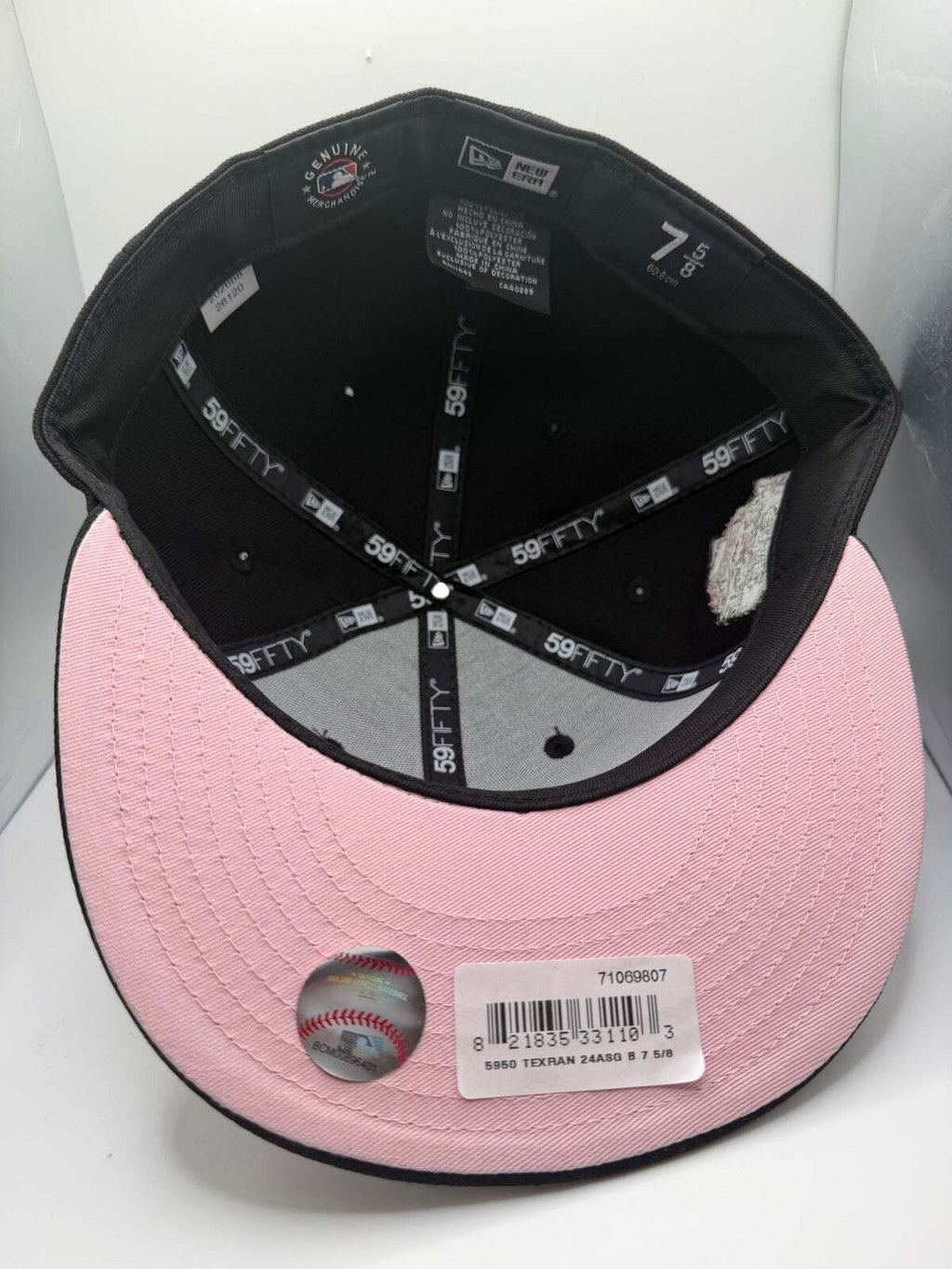 Texas Rangers "Random Roundup Cow" Prociety New Era 59Fifty Hat - Size 7 5/8