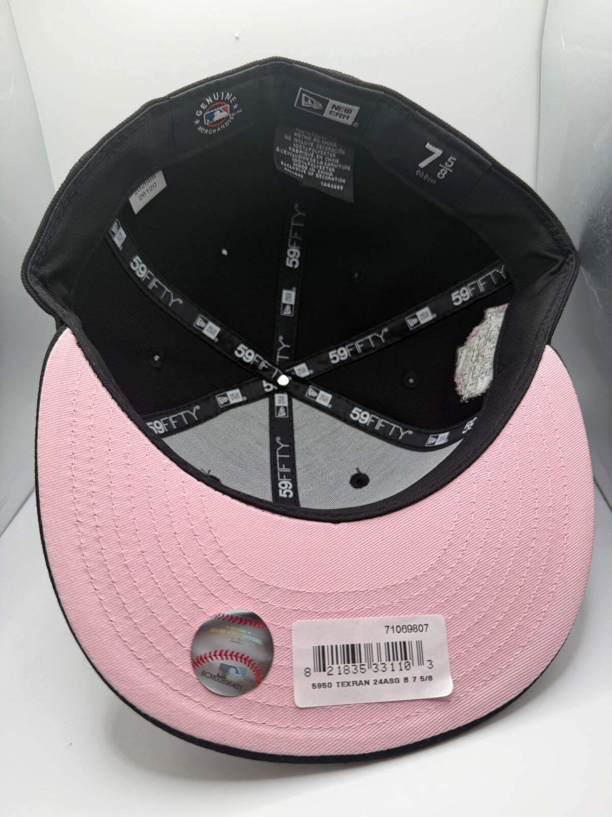 Texas Rangers "Random Roundup Cow" Prociety New Era 59Fifty Hat - Size 7 5/8
