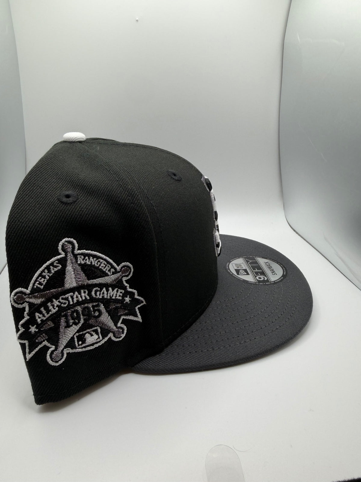 Texas Rangers "Cow" Upside Down T 9Fifty Snapback Hat