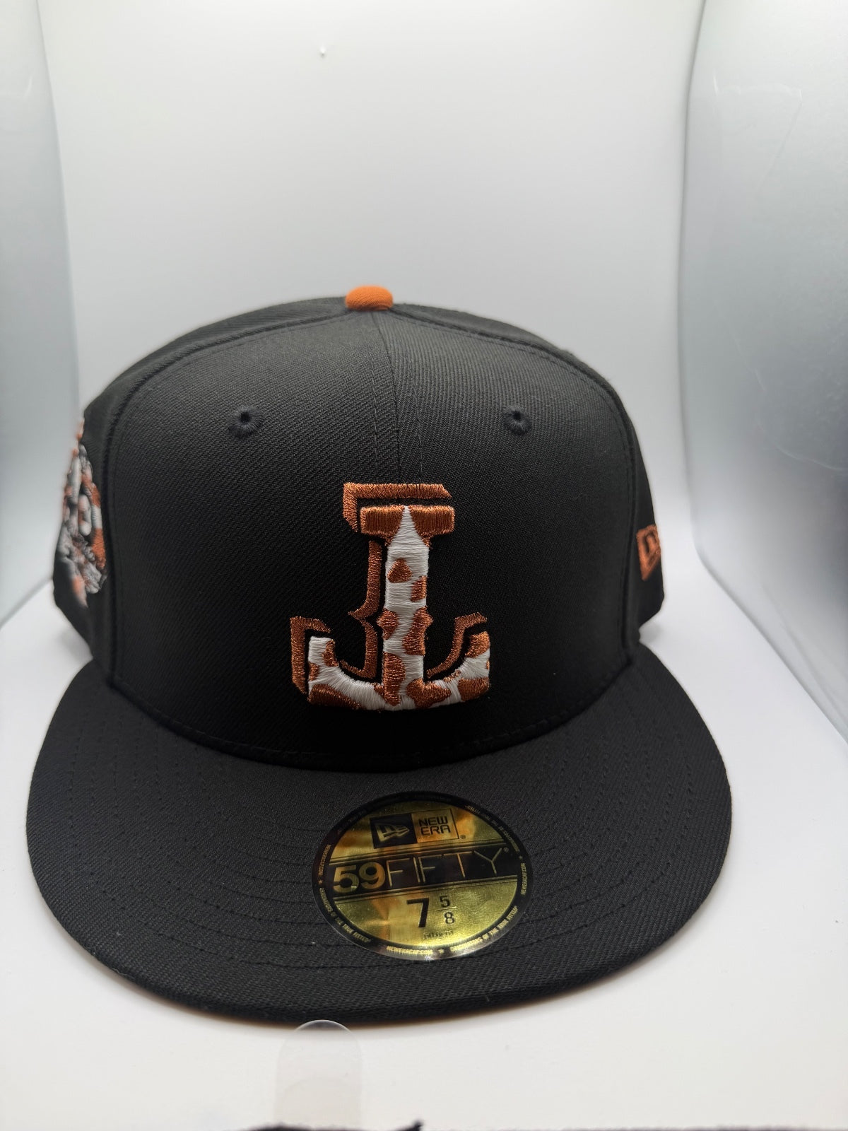 Texas Rangers "Bevo 2.0" Upside Down T Prociety New Era 59Fifty Hat - Size 7 5/8