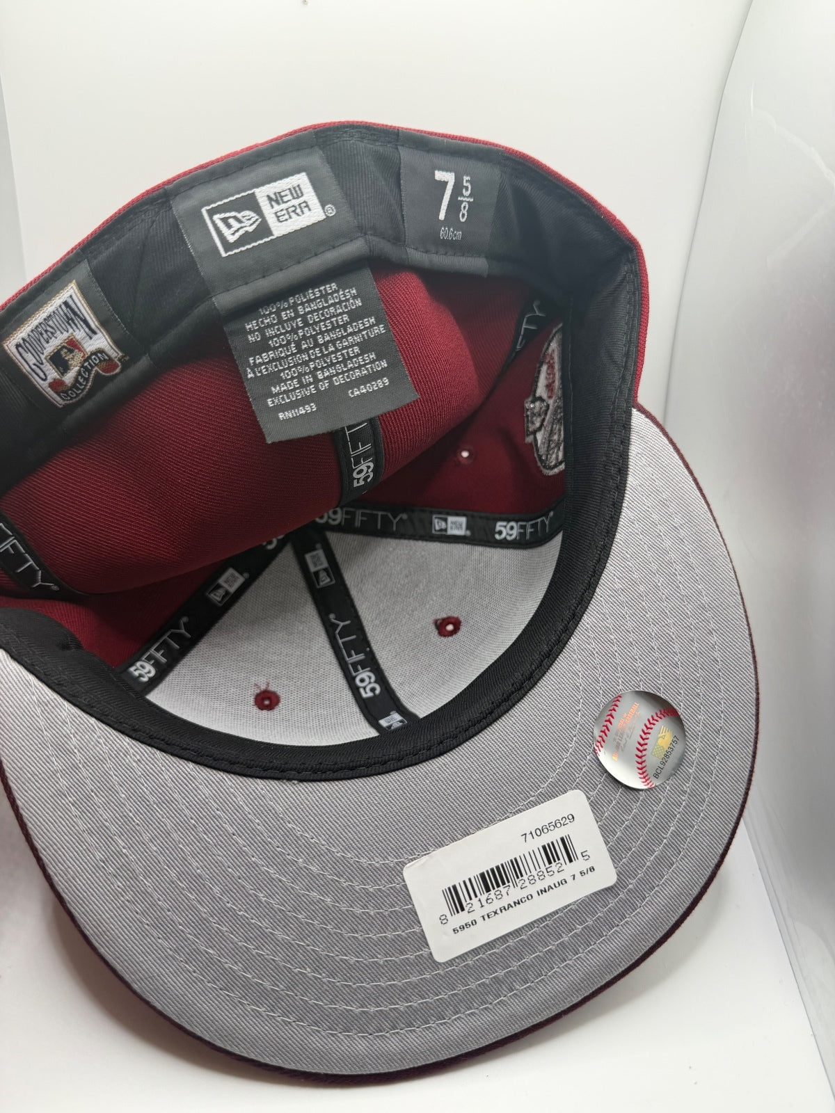 Texas Rangers "Dr Pepper" Prociety New Era 59Fifty Fitted Hat - Size 7 5/8