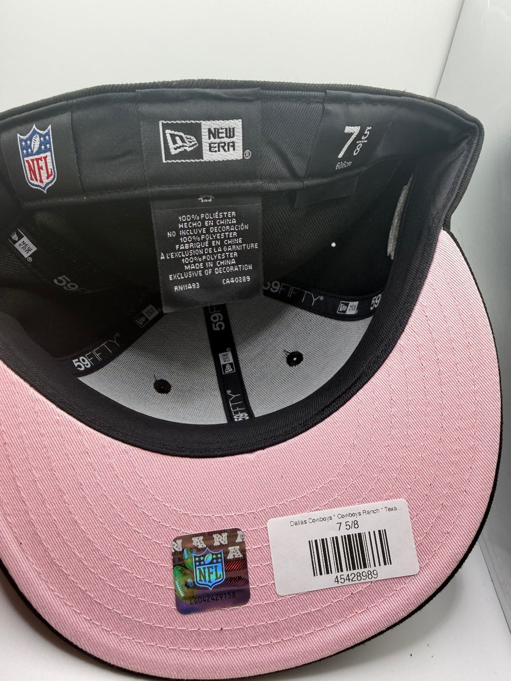 Dallas Cowboys "Cowboy Ranch" Prociety New Era 59Fifty Fitted Hat - Size 7 5/8