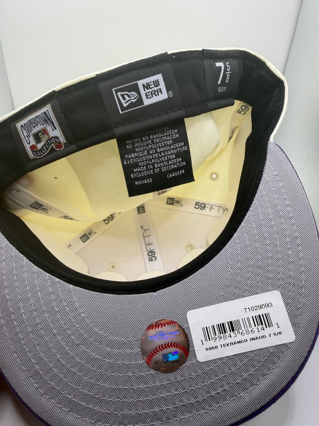 Texas Rangers "Best Friends Pack" Buzz Lightyear 1.0 New Era 59Fifty - Sz 7 5/8