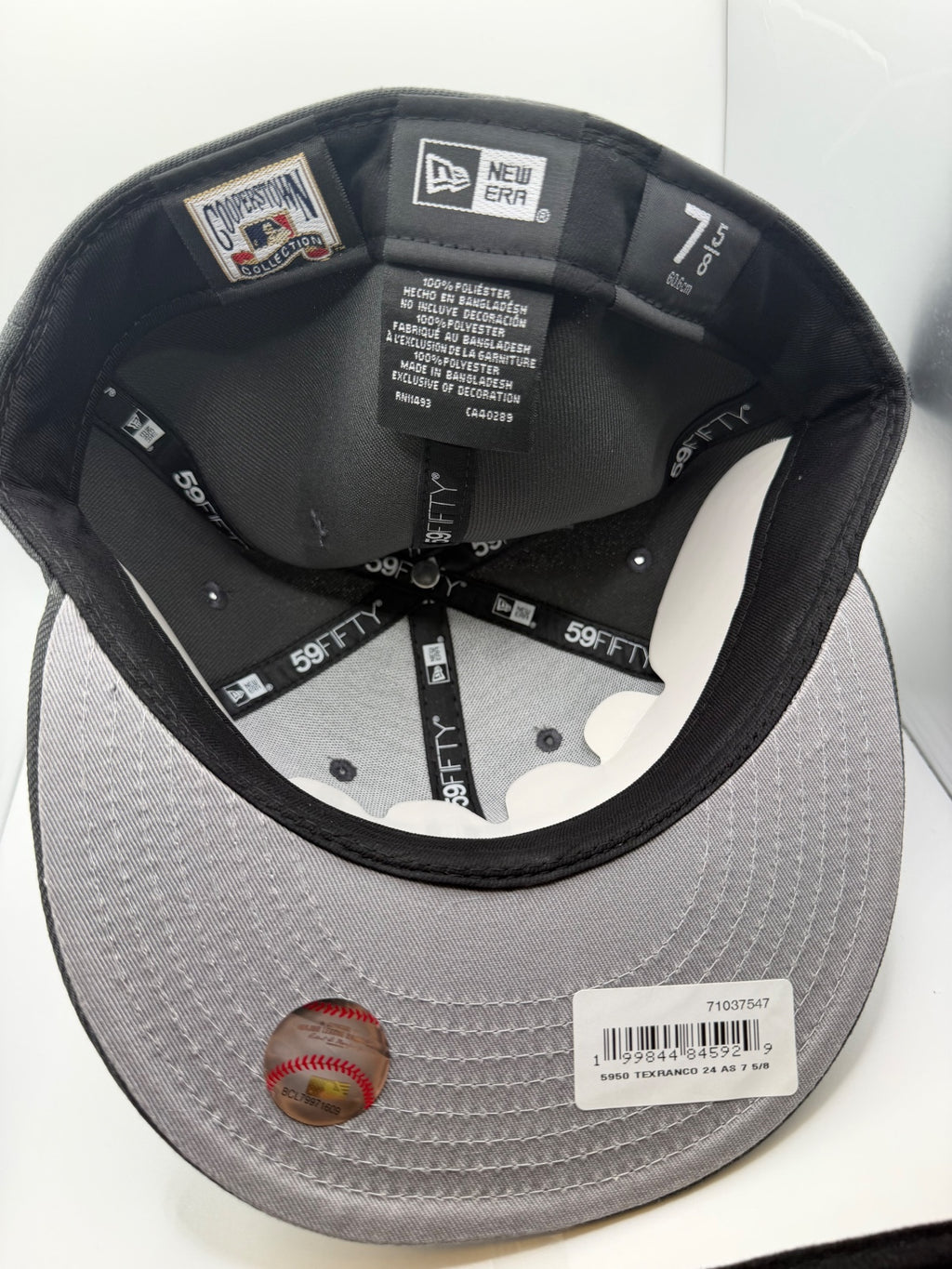 Texas Rangers Prociety New Era 59Fifty Fitted Hat - Size 7 5/8