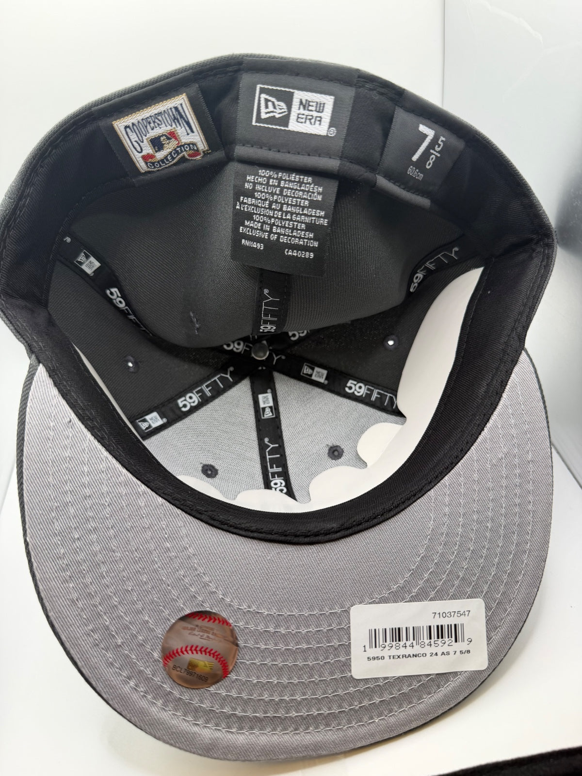 Texas Rangers Prociety New Era 59Fifty Fitted Hat - Size 7 5/8
