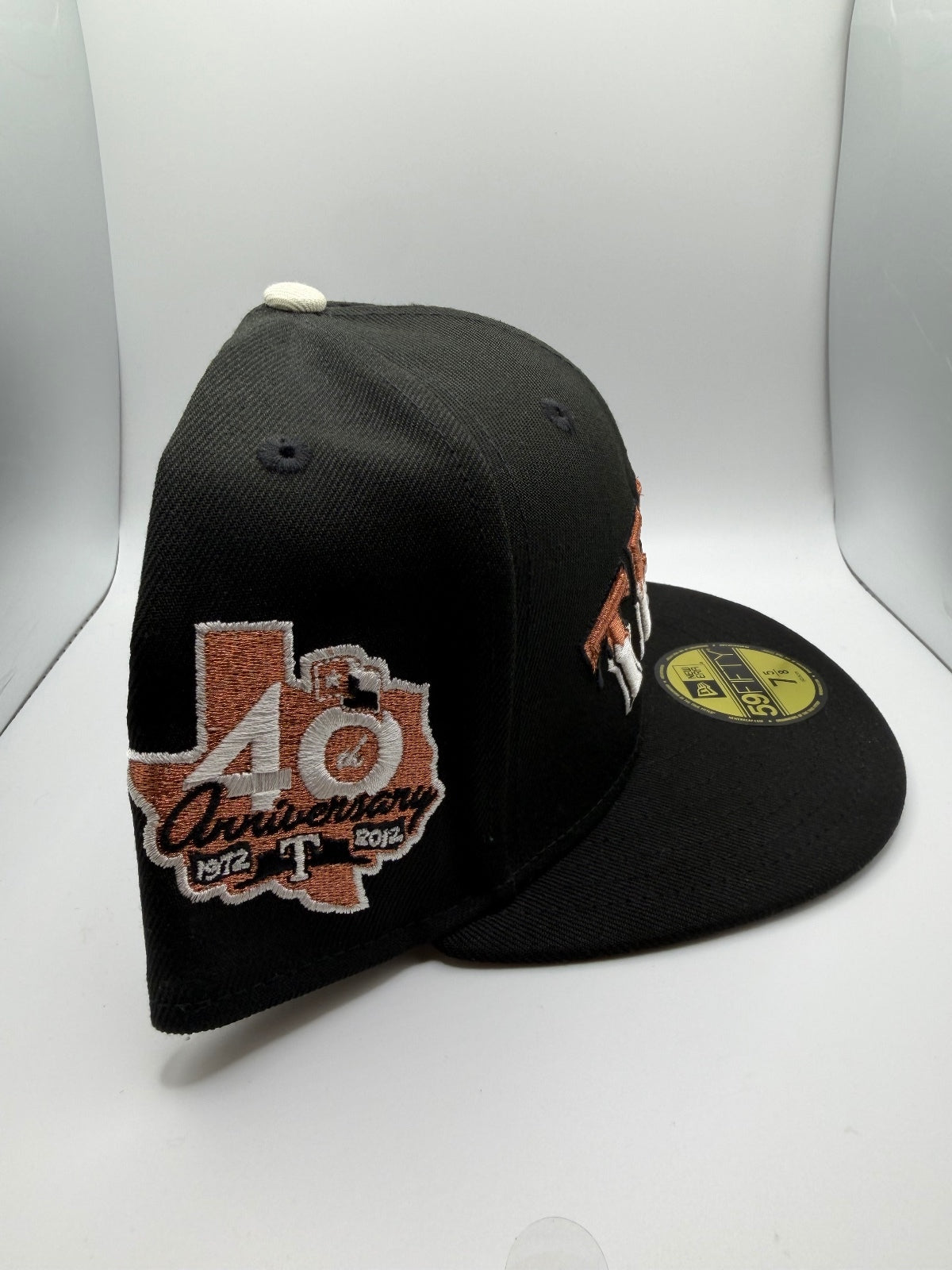 Texas Rangers "Texas Whiskey" Prociety New Era 59Fifty Hat - Size 7 5/8