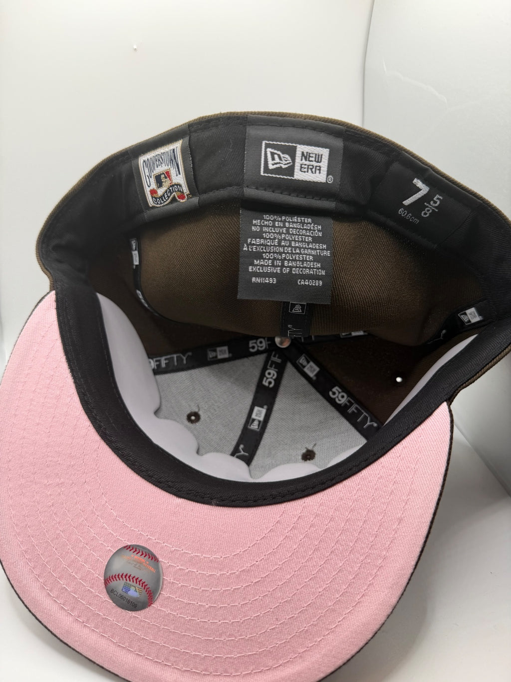 Texas Rangers "Brown Cow" New Era 59Fifty Fitted Hat - Size 7 5/8
